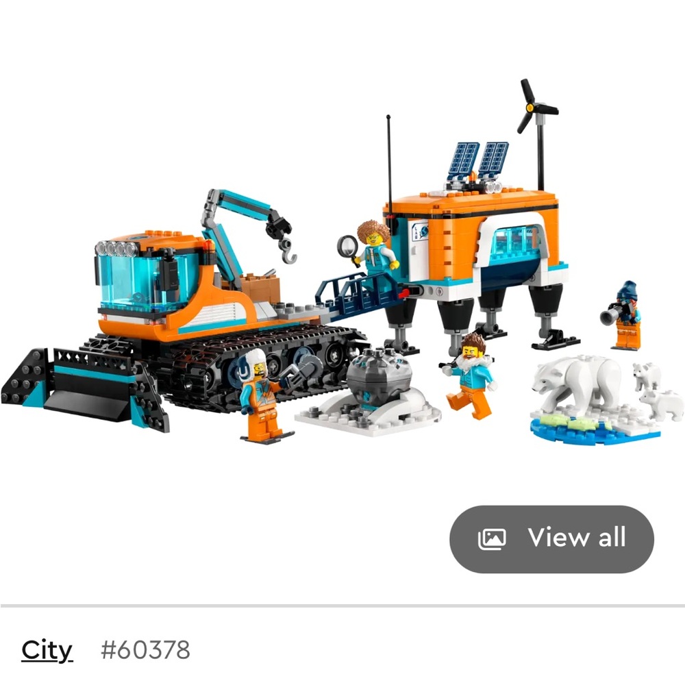 Lego Arctic Explorer Truck & Lab